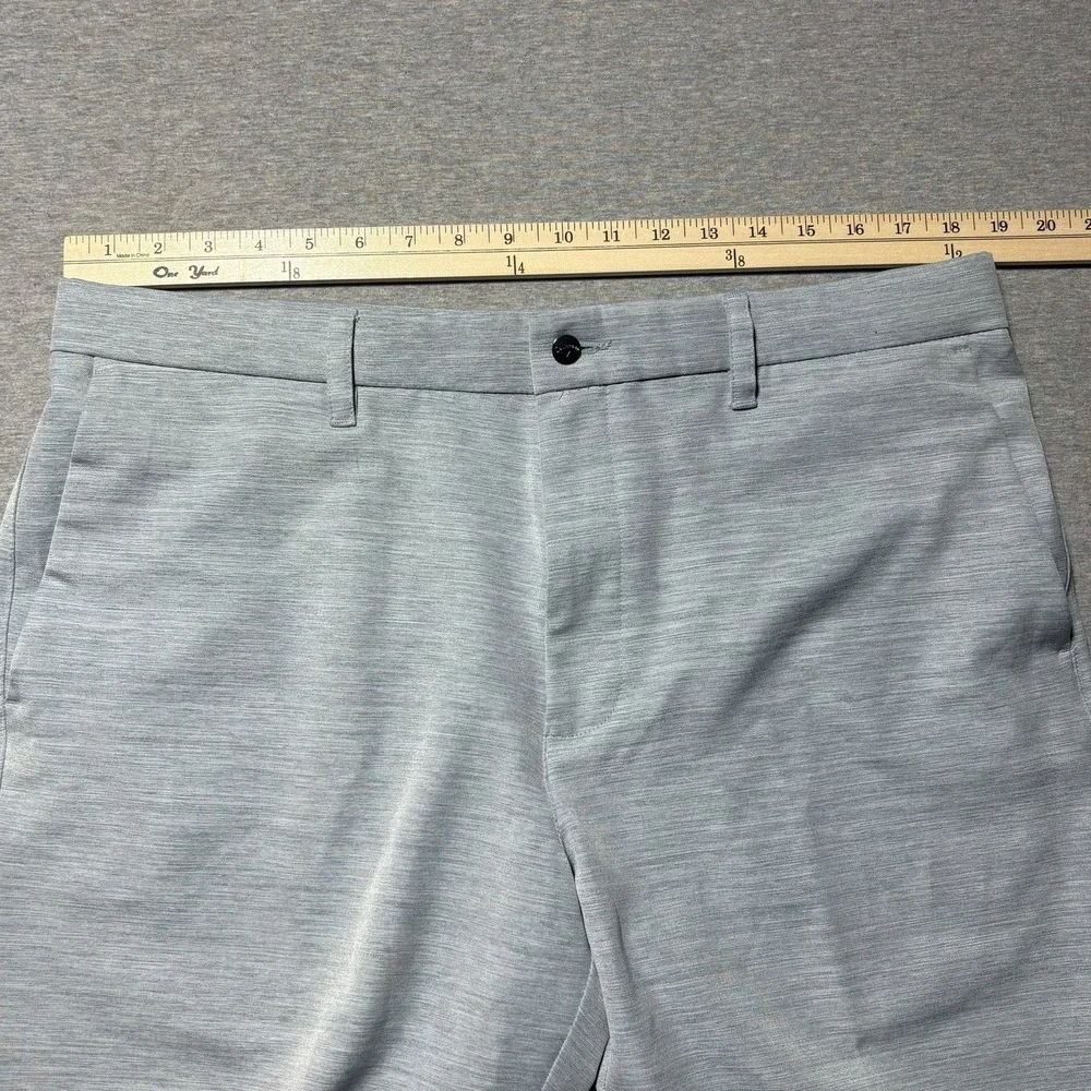 Callaway Golf Shorts Mens 38 Grey Performance Stretch Flat Front Pockets Golfing